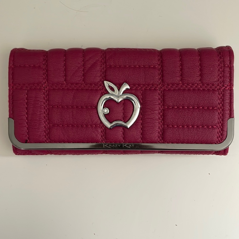 Krazy Kat Magenta Clutch